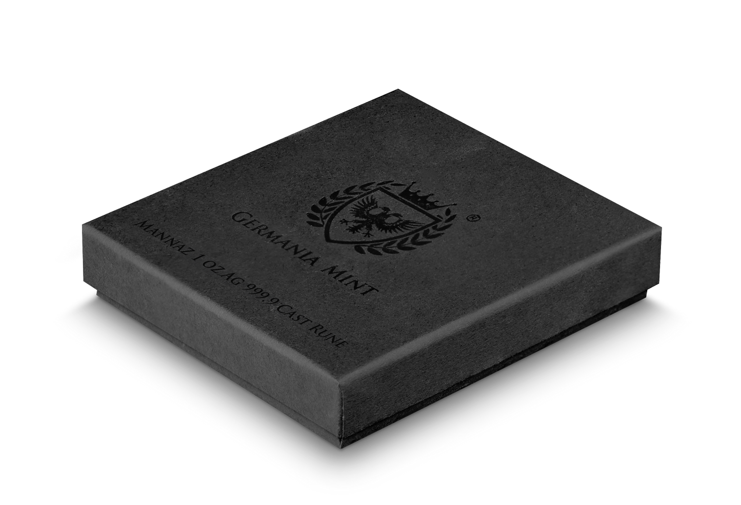 MANNAZ Cast Rune 1 Oz Silber Barren 2026