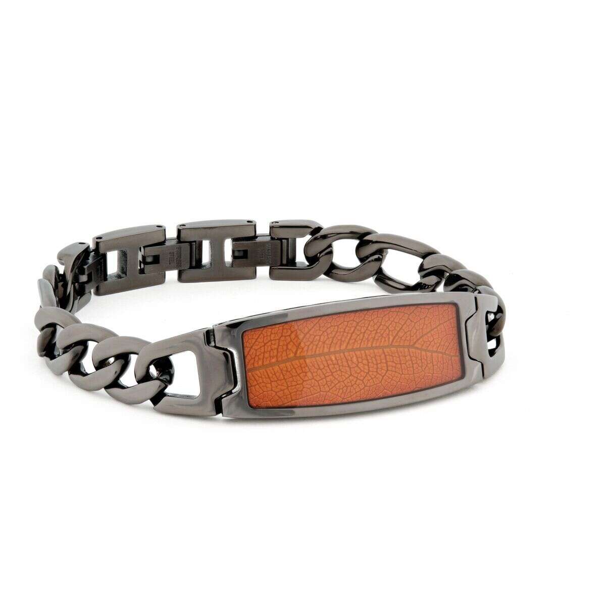 Modulus Armband (Blatt/Dunkelgrau)