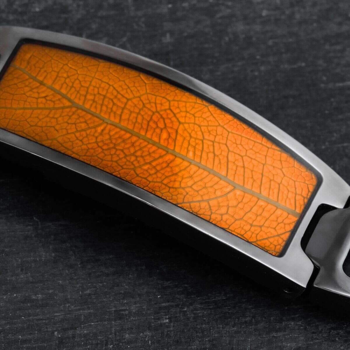 Modulus Armband (Blatt/Dunkelgrau)