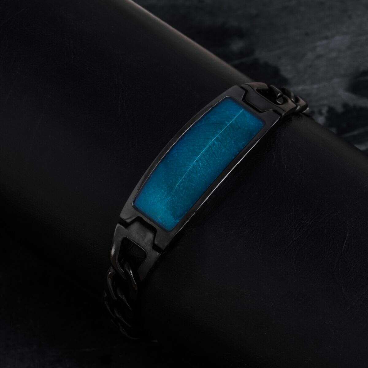 Modulus Armband (Blatt/Schwarz)