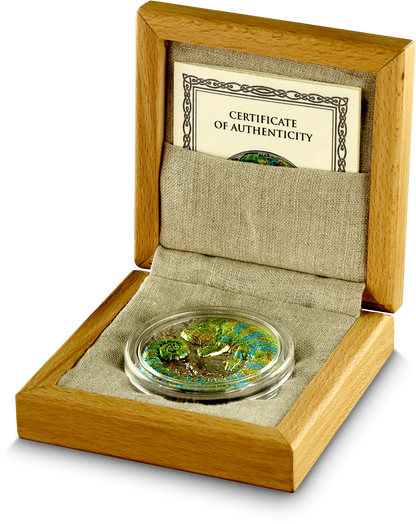 Niue Island 2023 – Chamäleon 2 oz Silber HR