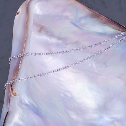 Campania Halskette Abalone & Silber
