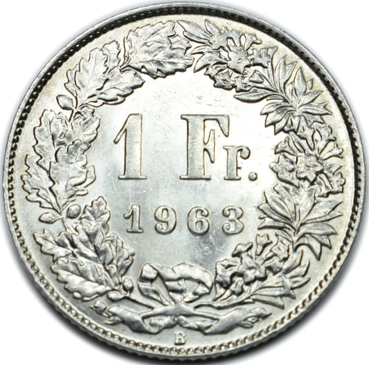 1 Franken 835er Silber zufällige