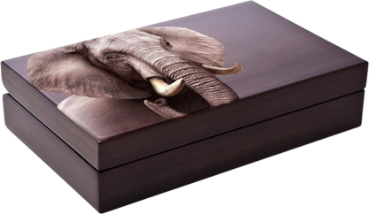 2 x 1oz Silber Big Five II Elefant 2021 Doppelkapsel Auflage: 1.000 | PP