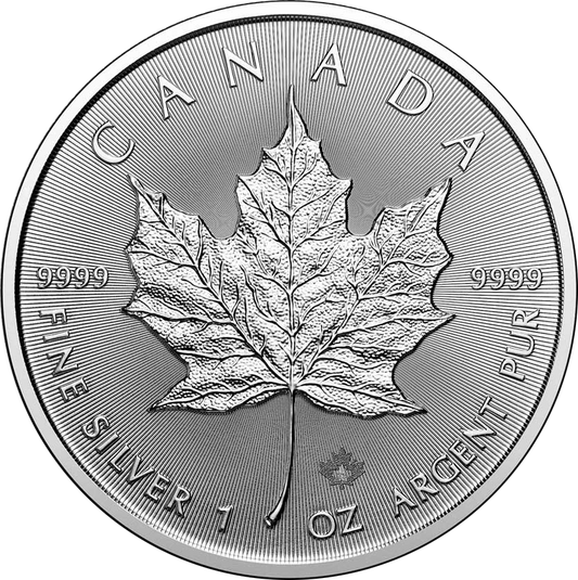 1 Unze Silber Maple Leaf 2025