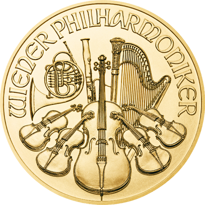 1 Unze Gold Wiener Philharmoniker 2025