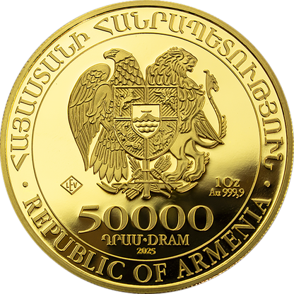 1 Unze Gold Arche Noah 2025 (Auflage: 25.000)