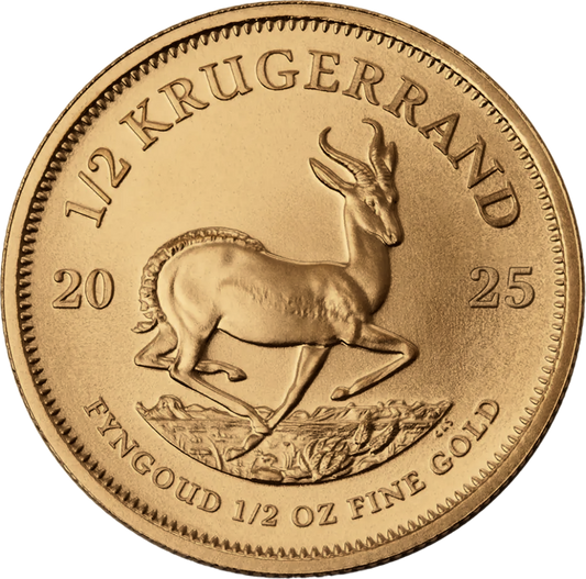 1/2 Unze Gold Krügerrand 2025