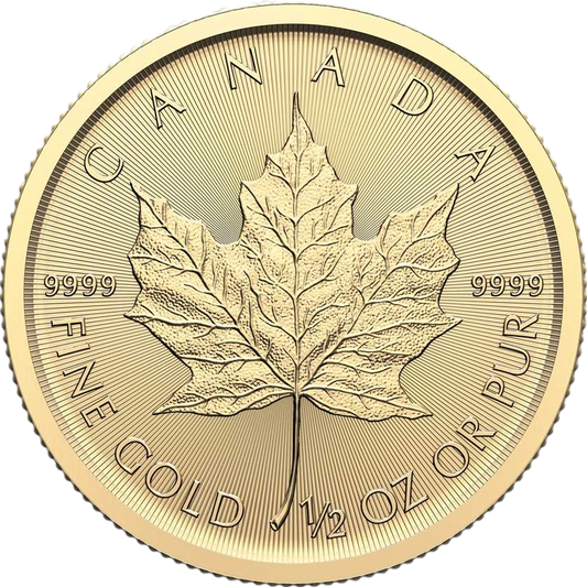 1/2 Unze Gold Maple Leaf 2025