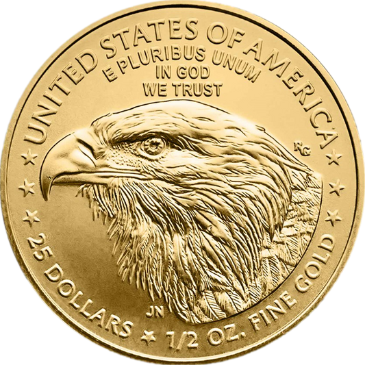 1/2 Unze Gold American Eagle 2025