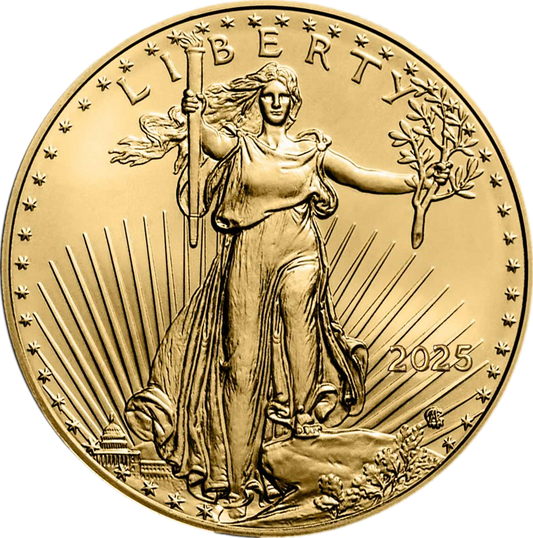 1/2 Unze Gold American Eagle 2025