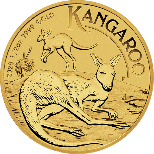 1/2 Unze Gold Känguru Nugget 2025