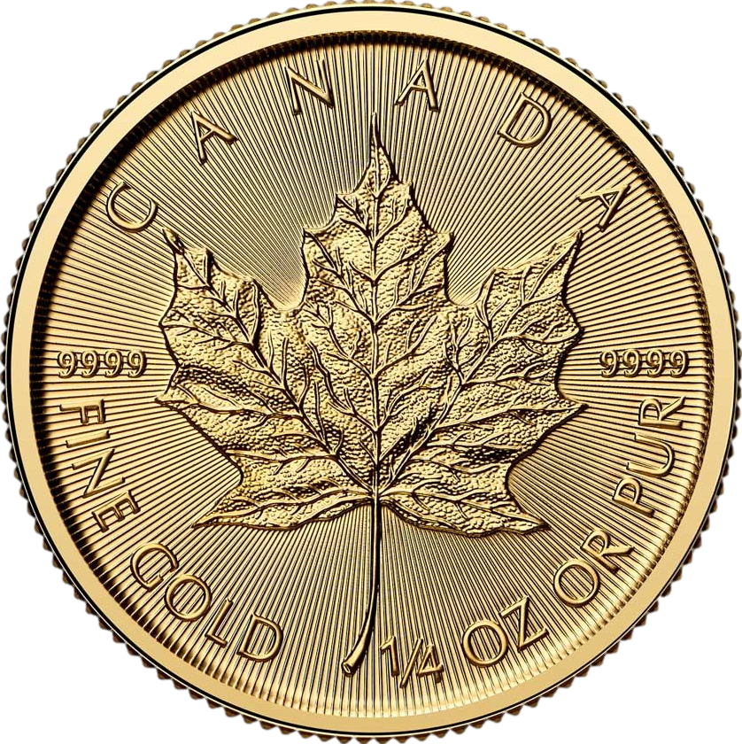 1/4 Unze Gold Maple Leaf 2025