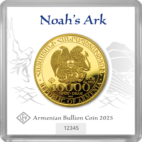 1/4 Unze Gold Arche Noah 2025 (Auflage: 25.000)