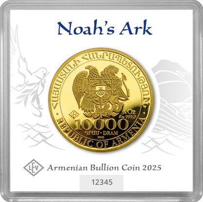 1/4 Unze Gold Arche Noah 2025 (Auflage: 25.000)