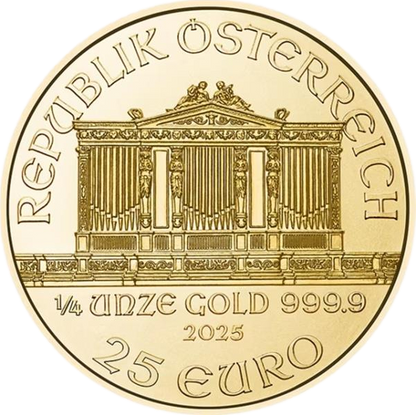 1/4 Unze Gold Wiener Philharmoniker 2025
