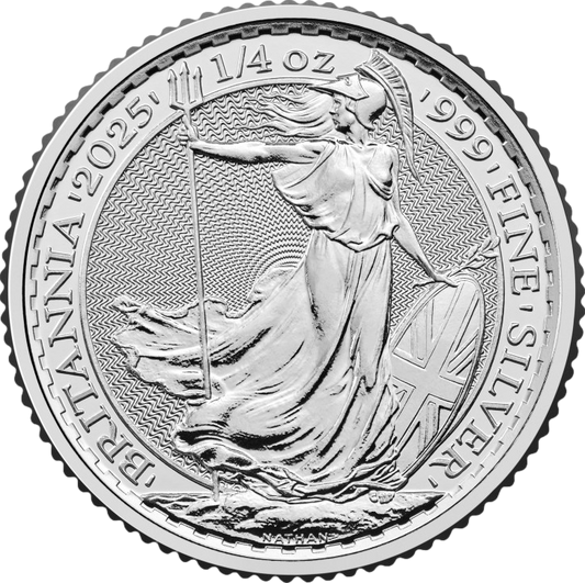 1/4 Unze Silber Britannia 2025